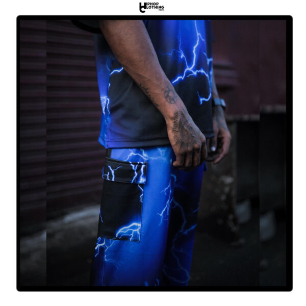 Thunder printed Cargo Pants - Image 3