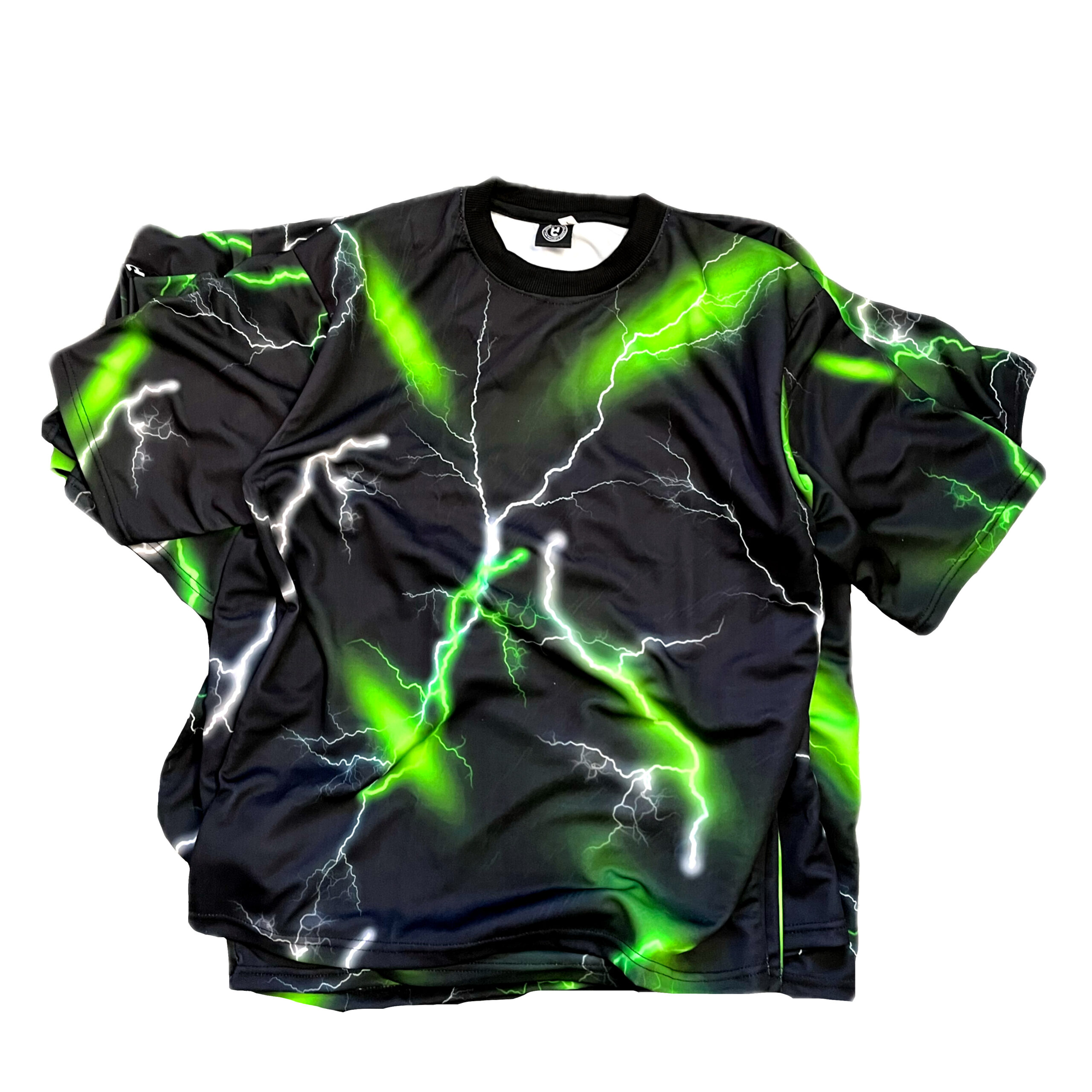 Neon thunder printed t-shirt – Hiphop clothing india store