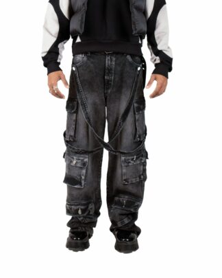 Acid wash Pants