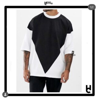 Triangle oversized tshirt